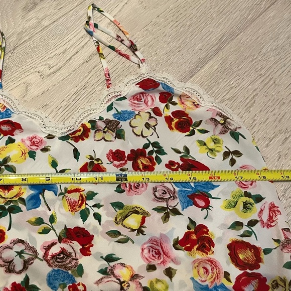 Vintage Natori Slip Nightgown Floral sleep Slip Dress - Large - Picture 2 of 14